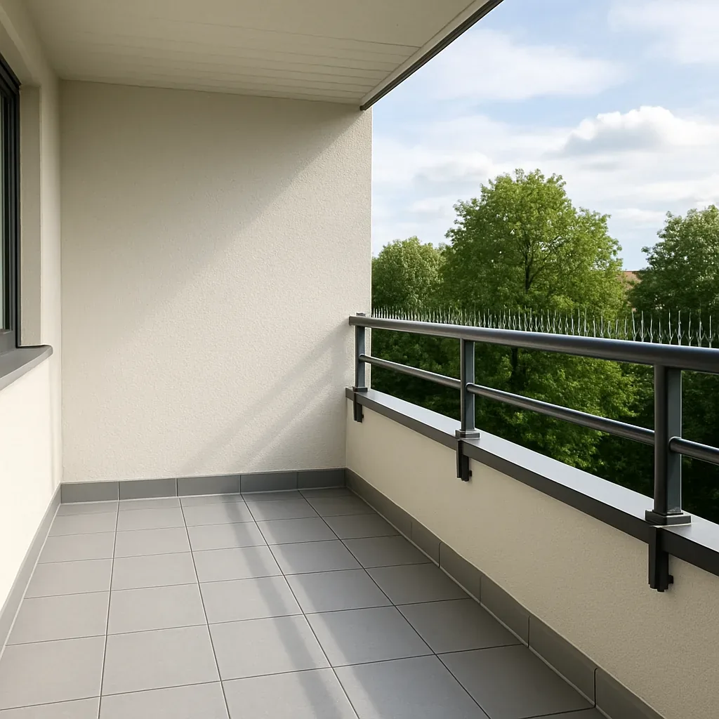 Après — Balcon et loggia d'appartement