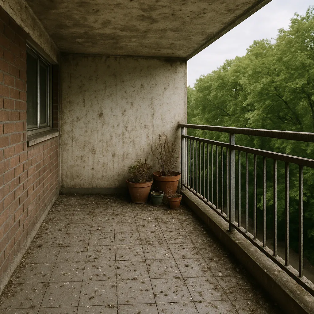 Avant — Balcon et loggia d'appartement